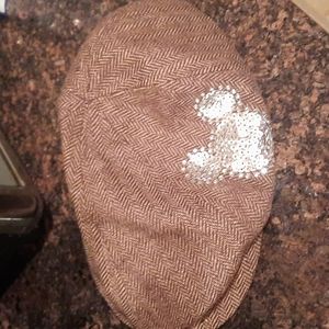 Walt Disney cap with Rhinestone Mackey head on side the pattern hard to describe